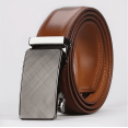 thumbnail image 1 of Men's Belt, Men's Leather Belt, Second Layer Cowhide Genuine Leather , Men's Automatic Buckle , Simple Men's Cowhide , Suitable for Valentine's Day, 1 of 10