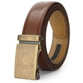thumbnail image 1 of Men’s Belt Ratchet Automatic Belt for Men 35 mm Wide Leather Belt, 1 of 6