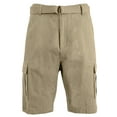 thumbnail image 1 of Men's Belted Cargo Shorts, 1 of 4
