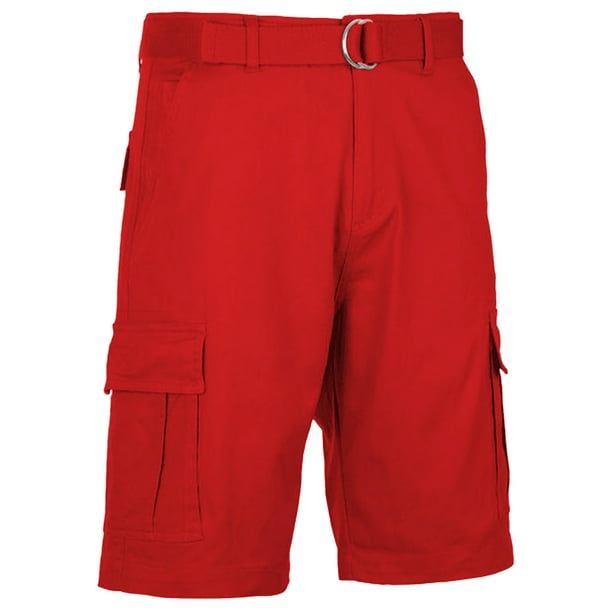 Men's Belted Cargo Shorts - Walmart Business Supplies Men's Belted Cargo Shorts - Walmart Business Supplies