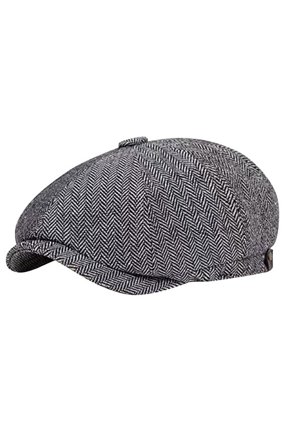 Men's Beret Hat, Vintage British Style Newsboy Cap and Octagon Hat, Retro Flat Driver Cap for Men, Fashion Painter Beret for Daily Wear Light Green