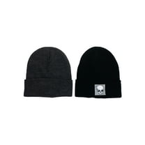 Men's Berkshire Beanie Style Hats, 2- Pack, One Size