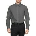 thumbnail image 1 of Men's Berlioni Long Sleeve Regular Fit Button Up Solid Dress Shirt, 1 of 5