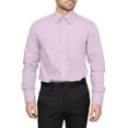 thumbnail image 1 of Men's Berlioni Solid Button Up Spread Collar Work Long Sleeve Dress Shirt, 1 of 5