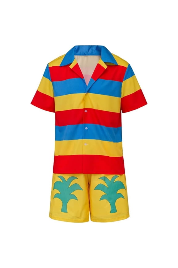Men's Bermuda Merlin Fancy Shirt Shorts Set Merlin's Outfits Suit