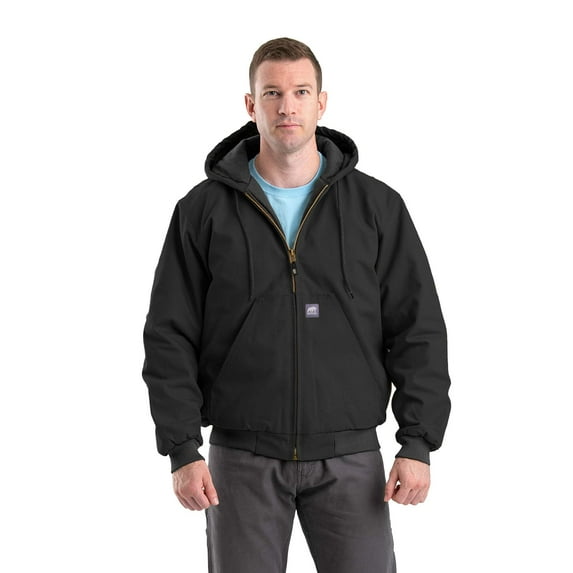 Men's Berne Heritage Hooded Jacket BLACK M