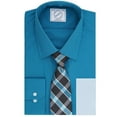 Men's Bespoke ClassicFit Dress Shirt, Tie & Pocket Square Set Color