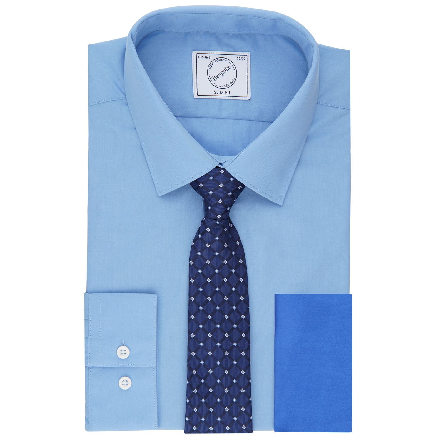 asda mens shirt and tie sets