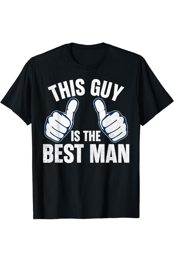 Men's Best Man Bachelor Supplies Party Wedding T-Shirt