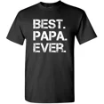thumbnail image 1 of Men's Best Papa Ever Graphic Distressed T-Shirt, 1 of 6
