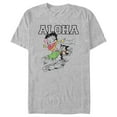thumbnail image 1 of Men's Betty Boop Aloha Surfer  Graphic Tee Athletic Heather 3X Large, 1 of 5