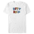 thumbnail image 1 of Men's Betty Boop Colorful Logo  Graphic Tee White Medium, 1 of 5