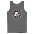 thumbnail image 1 of Men's Betty Boop Easter Egg Frame Tank Top Charcoal X Large, 1 of 4