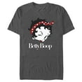thumbnail image 1 of Men's Betty Boop Wink Betty Graphic Tee Charcoal Heather X Large, 1 of 5