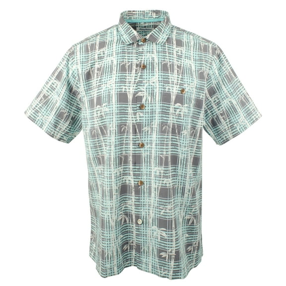 Men's Bianco Island Zone Short Sleeve Camp Shirt Small