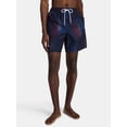 thumbnail image 1 of Fourth of July Men's & Big Men's Americana Swim Trunks from Way to Celebrate, 7" Inseam, Sizes S-3XL, 1 of 5