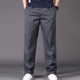 thumbnail image 1 of Men’s & Big Men’s Durable Polyester Hiking Cargo Pants S to XXL, Rip Resistant Multi Pocket Work Bottoms, 1 of 8