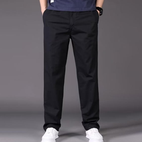 Men’s & Big Men’s Durable Polyester Hiking Cargo Pants S to XXL, Rip Resistant Multi Pocket Work Bottoms