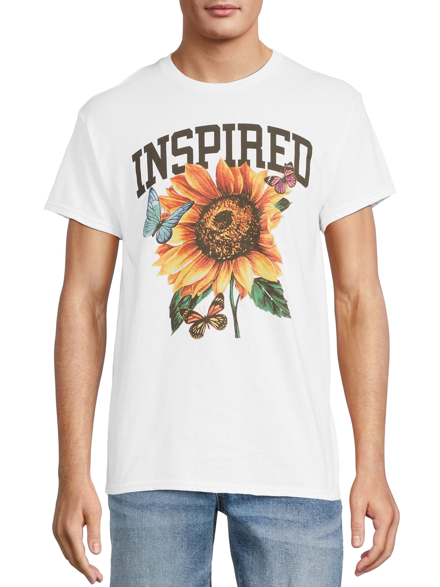 Humor Sunflower Graphic T-Shirt - Sizes S-3XL - Walmart.com