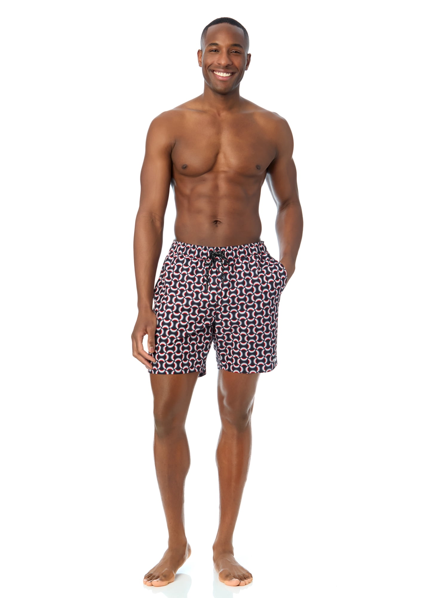Men's & Big Men's Reebok Swim Trunks, 7" Inseam, Sizes S-3XL