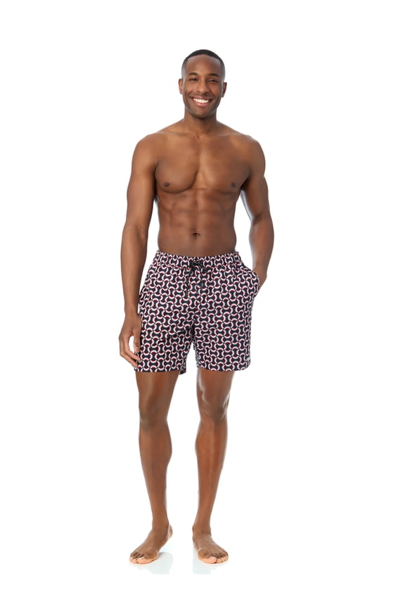 Men's & Big Men's Reebok Swim Trunks, 7" Inseam, Sizes S-3XL