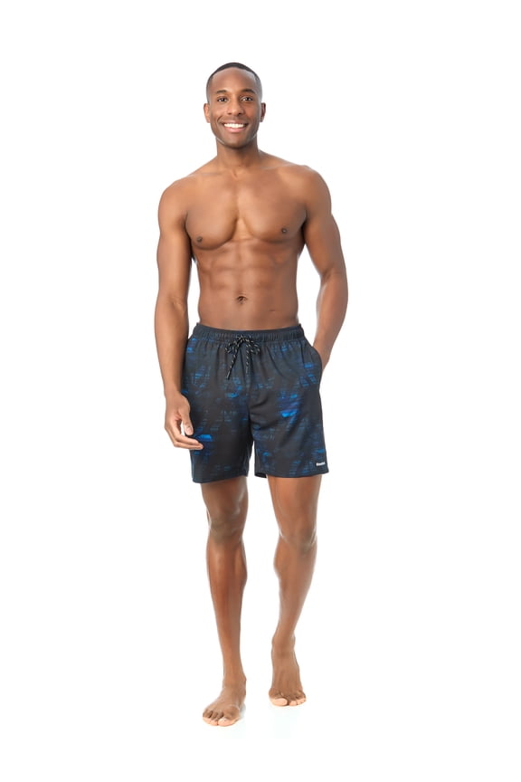 Men's & Big Men's Reebok Swim Trunks, 7" Inseam, Sizes S-3XL