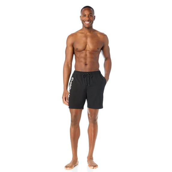 Men's & Big Men's Reebok Swim Trunks, 7" Inseam, Sizes S-3XL