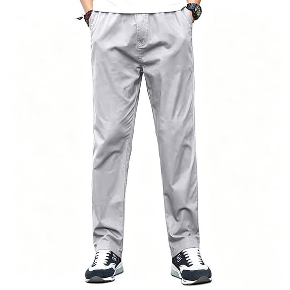 Men’s & Big Men’s Relaxed Work Cargo Pants, Fashion Precise Standard Sizing Trousers