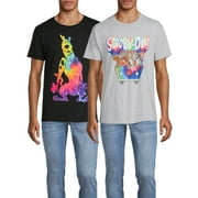 Mens & Big Mens Scooby Doo Graphic Tees 2-Pack, Sizes S-3XL