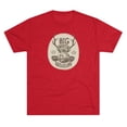 thumbnail image 1 of Men's "Big Mouth Basselope" Tri-Blend Crew Tee by Bird Island Outfitters, 1 of 4