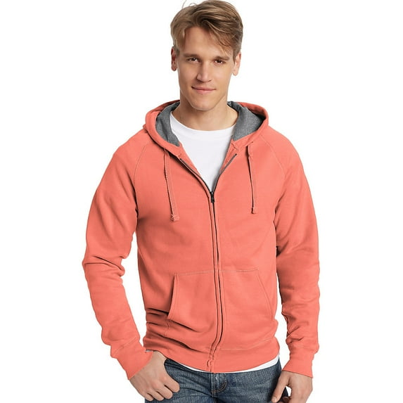 Men's Big Nano Premium Soft Lightweight Fleece Full Zip Hoodie