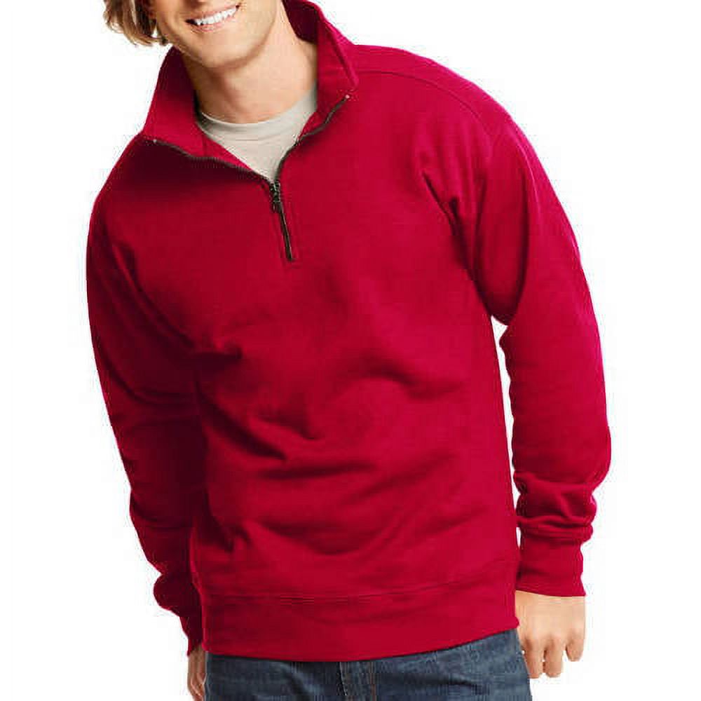 Men's Big Nano Premium Soft Lightweight Fleece Full Zip Hoodie - image 1 of 2