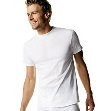 Men's Big Size Crewneck Tagless Undershirt (5 Pack)