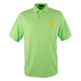 thumbnail image 1 of Men's Big&Tall Big Pony Short Sleeve Mesh Polo Shirts-FG-1XB, 1 of 3