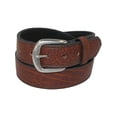 thumbnail image 1 of Men's Big & Tall Bison Leather Belt with Removable Buckle, 1 of 3