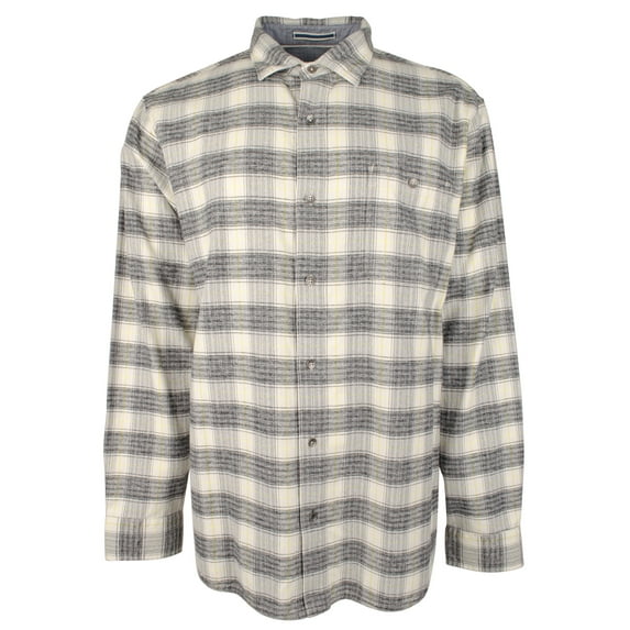 Men's Big & Tall Canyon Beach Rancho Flannel Long Sleeve Shirt LT