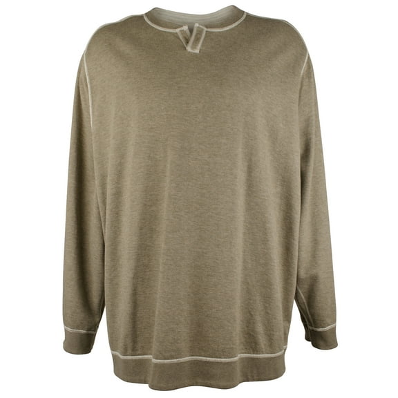 Men's Big & Tall Flipfield Abaco Reversible Sweatshirt AHthr 3XLB