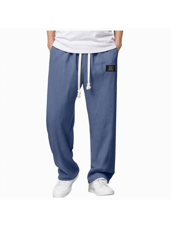 Men's Big and Tall Pants Pants Lightweight Cotton Stretch Combat Outdoor Hiking Pants Sweatpants Relaxed Fit Big and Tall Pants Pants Big and Tall XXXXL Navy