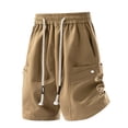 thumbnail image 1 of Men's Big & Tall Ranger Stacked Cargo Short Baggy Fit Lightweight Quick Dry Muti Pocket Size M-4XL Brown, 1 of 5