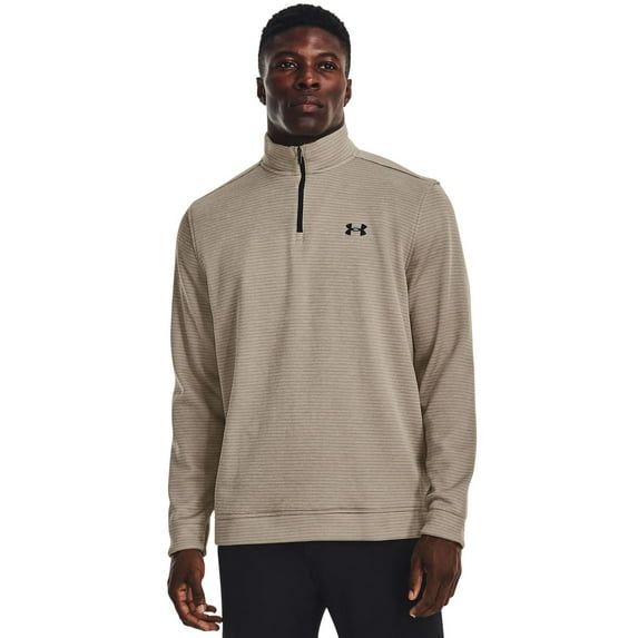 Men's Big & Tall Under Armour UA Storm Quarter-Zip Fleece Color: Highland Buff Size: 4XL TALL