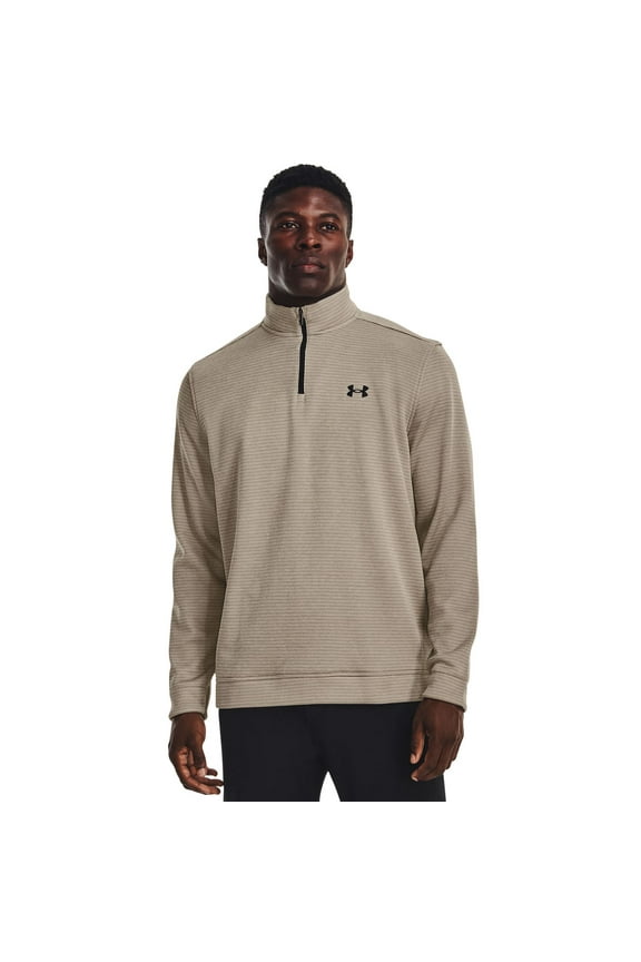Big & Tall Under Armour Storm Quarter Zip Fleece Color: Highland Buff Size: 4XL