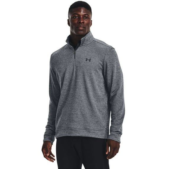 Men's Big & Tall Under Armour UA Storm Quarter-Zip Fleece Color: Pitch Gray Size: 4XL TALL