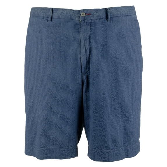 Men's Big and Tall Classic Fit Seersucker Shorts-I-46B