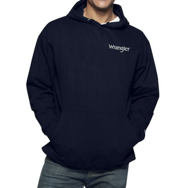 Wrangler Men's Big and Tall Fleece Hoodie, Big Size up to 6XL and Tall Size up to 5XT