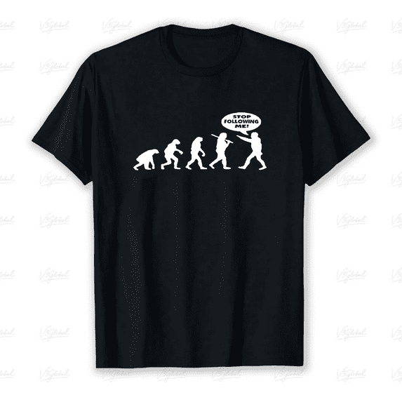 Men's Big and Tall Funny Evolution of Man Parody Graphic Unisex T-Shirt up to size 5XL