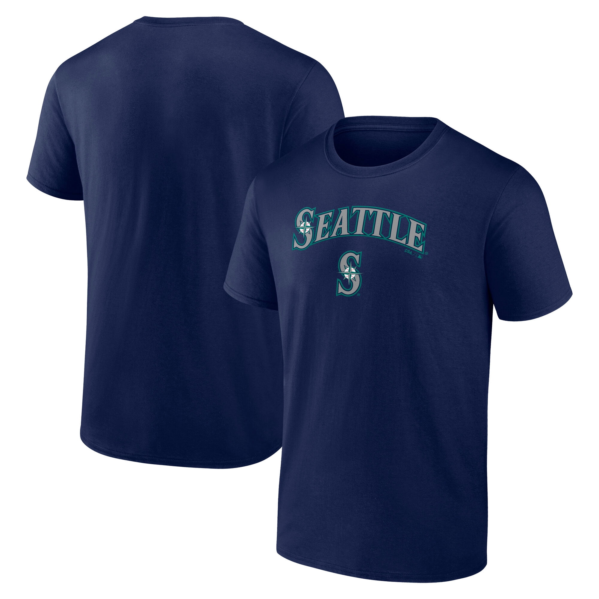 MLB Seattle Mariners Men's Cotton Short Sleeve Tee