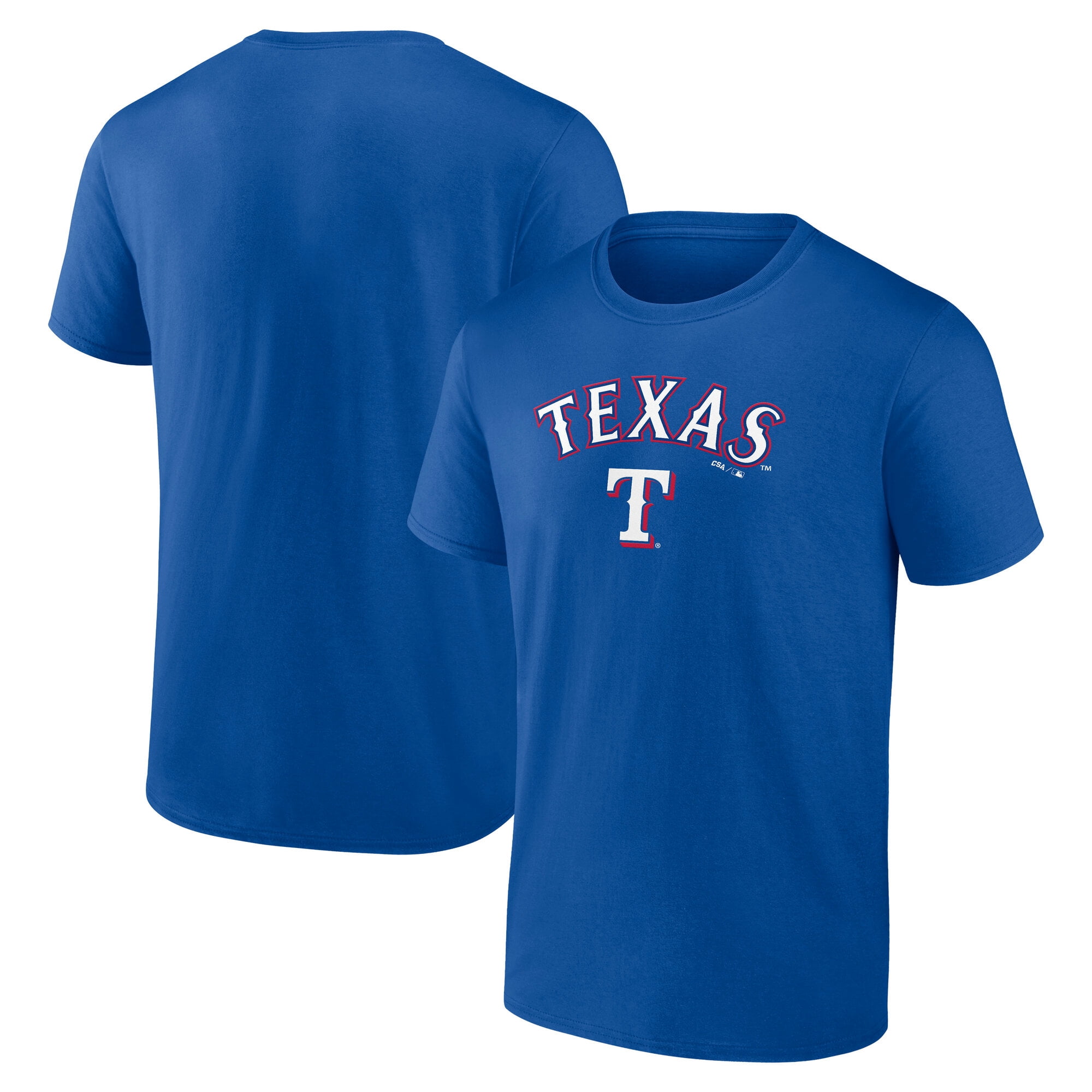 MLB Texas Rangers Men's Cotton Short Sleeve Tee