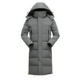 thumbnail image 1 of Men's Big and Tall Medium Long Jacket with Detachable Hood and Thick Insulation for Cold Climates, 1 of 2