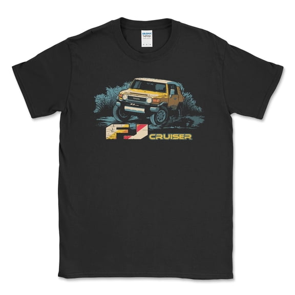 Mens Big and Tall Toyota FJ Cruiser Rugged 4x4 Shirt