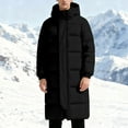 thumbnail image 1 of Men's Big and Tall Winter Jacket with Removable Hood and Multiple Zipper Pockets for Storage, 1 of 9